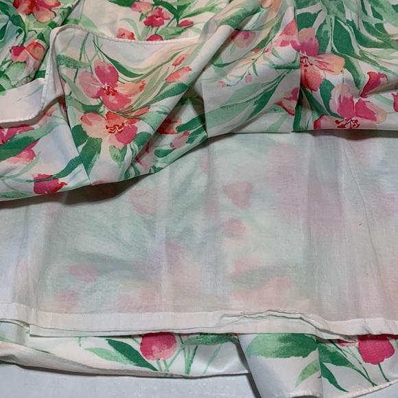 Jones New York Full A line Modern Flowers Skirt size 18 - Picture 6 of 7